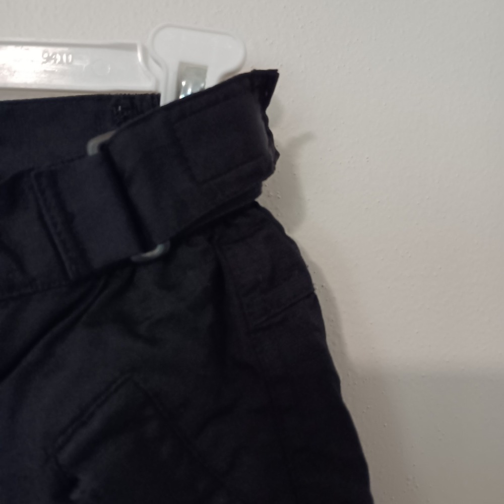 Childrens Place Kids Snow Pants Size 6 Black Adjustable Waist Insulated Winter - Picture 4 of 6